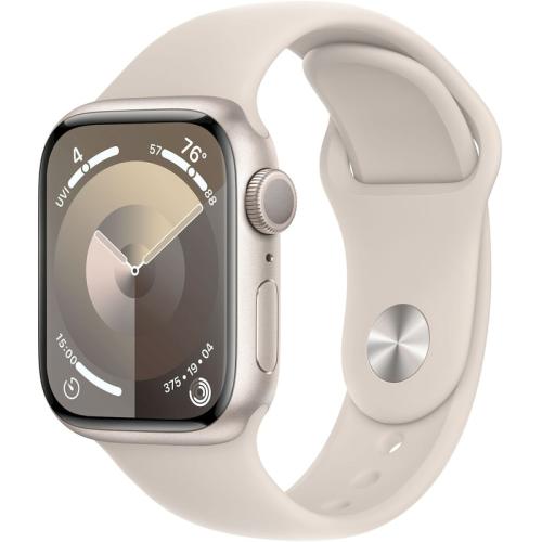 Apple Watch Series 9 Aluminium White GPS 41mm - White Medium/Large