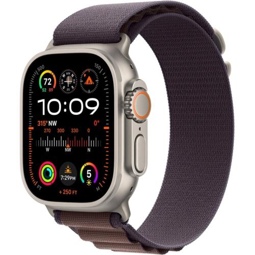 Apple Watch Ultra 2 Titanium 49mm GPS + Cellular - Indigo Alpine Loop - Large