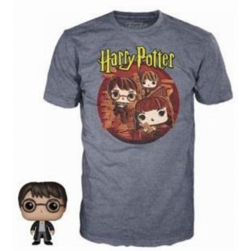 Funko Pop! Tees - Pocket Harry Potter - Harry Potter (trio) με T-shirt (Large-kids)