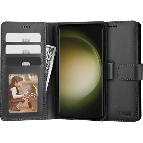 Θήκη Samsung Galaxy S23 Ultra - Tech-Protect Wallet - Μαύρο