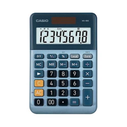 Casio Ms-80e 8-digit Calculator (ms-80e) (casms80e)