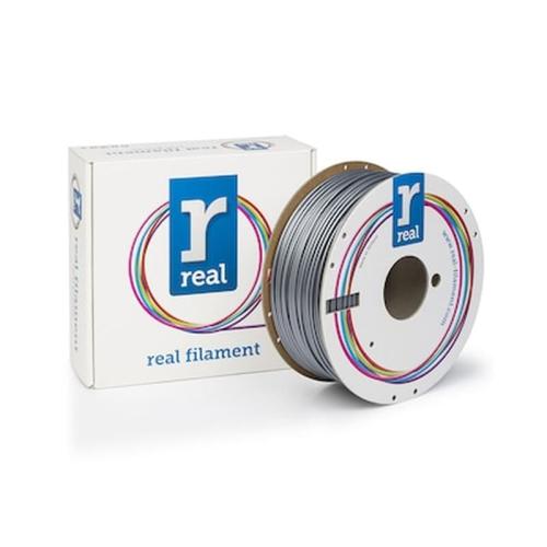 Real Pla 3d Printer Filament - Silver - Spool Of 1kg - 2.85mm (refplasilver1000mm3)