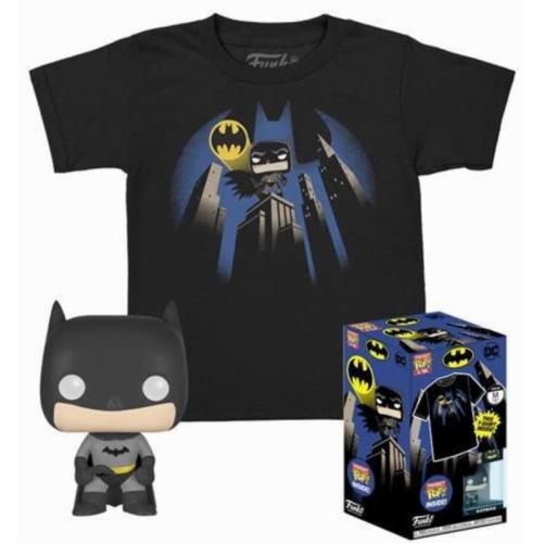 Funko Pop! Tees - Pocket Batman - The Animated Series - Batman με T-shirt (Large-kids)
