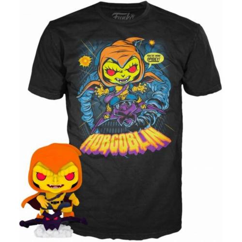 Funko Pop! Tees - Spider-Man: The Animated Series - Hobgoblin με T-shirt (Small)
