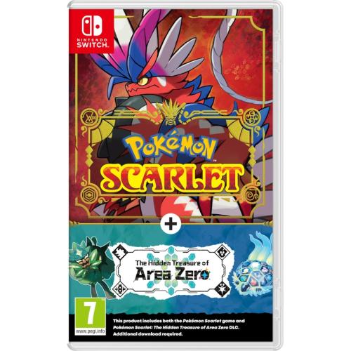 Pokemon Scarlet The Hidden Treasure of Area Zero DLC - Nintendo Switch