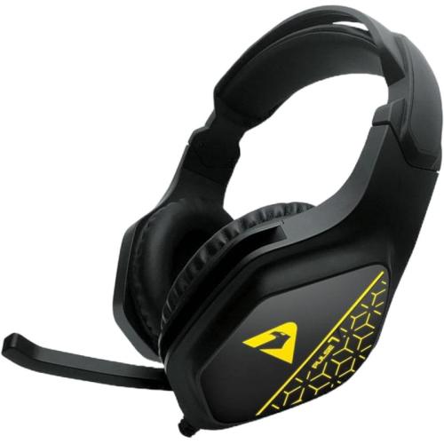 Armaggeddon Pulse 7 Gaming Ενσύρματα Ακουστικά 3.5mm Μαύρα/Κίτρινα