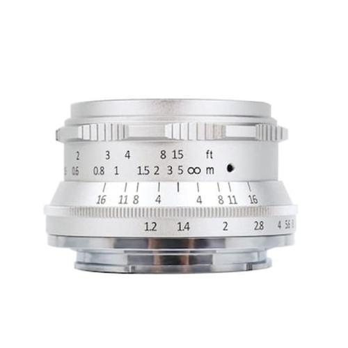 7artisans Photoelectric 35mm F/1.2 Lens For Mft (silver)