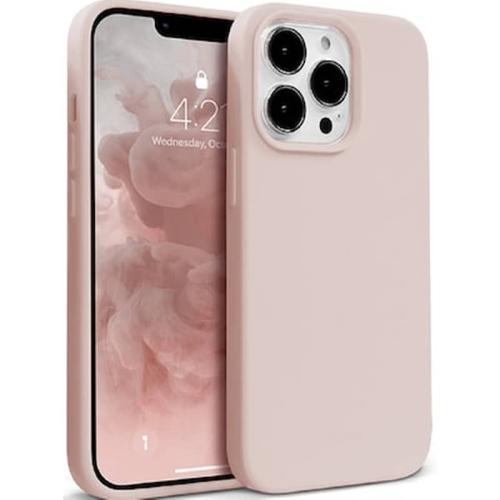 Crong Color Θήκη Premium Σιλικόνης Apple Iphone 13 Pro Max - Sand Pink (crg-colr-ip1367-pnk)