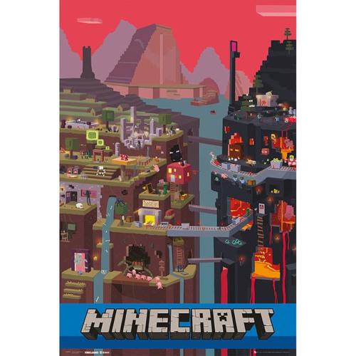 Αφίσα Abysse Corp Minecraft World