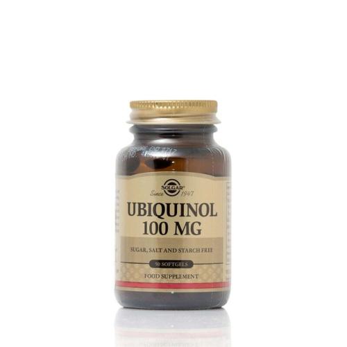 Ειδικό Συμπλήρωμα Διατροφής Solgar Ubiquinol (Reduced CoQ-10) 100mg - 50 κάψουλες