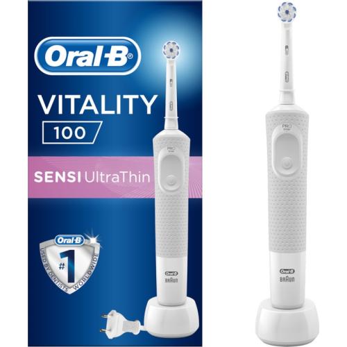 Ηλεκτρική Οδοντόβουρτσα ORAL-B Vitality 100 Sensi UltraThin Λευκό