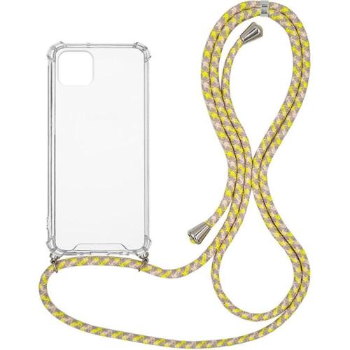 Θήκη Apple iPhone 11 Pro Max - Sonique με Κορδόνι Armor Clear - Κίτρινο