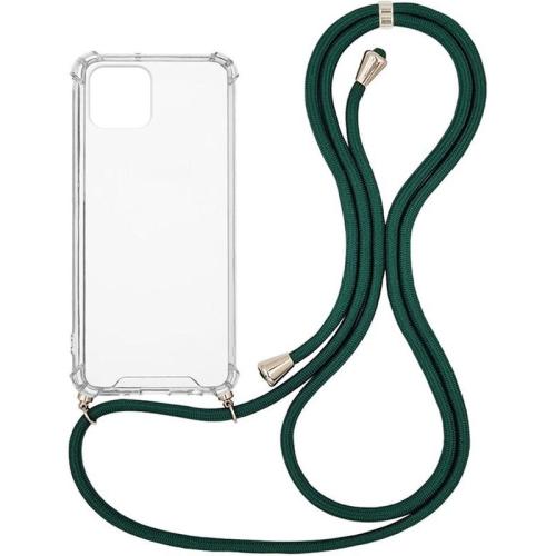 Θήκη Apple iPhone 12 Pro Max - Sonique με Κορδόνι Armor Clear - Πράσινο