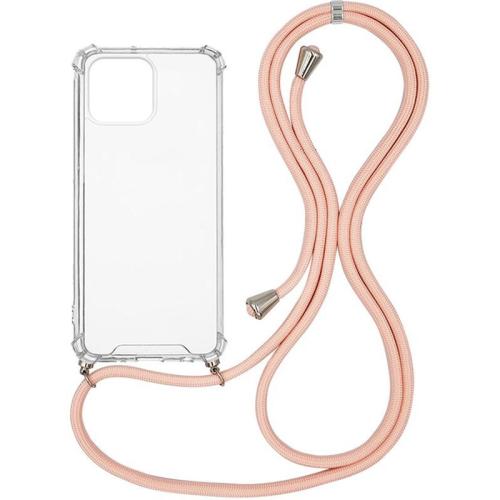 Θήκη Apple iPhone 13 Pro Max - Sonique με Κορδόνι Armor Clear - Ροζ