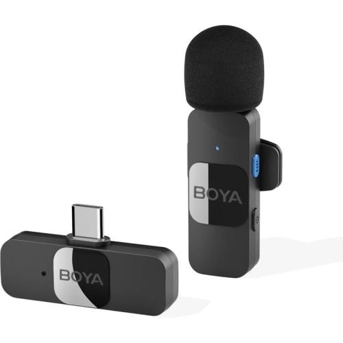 Σύστημα Ασύρματου Μικροφώνου 2.4GHz με USB-C για Android - Boya BY-V10