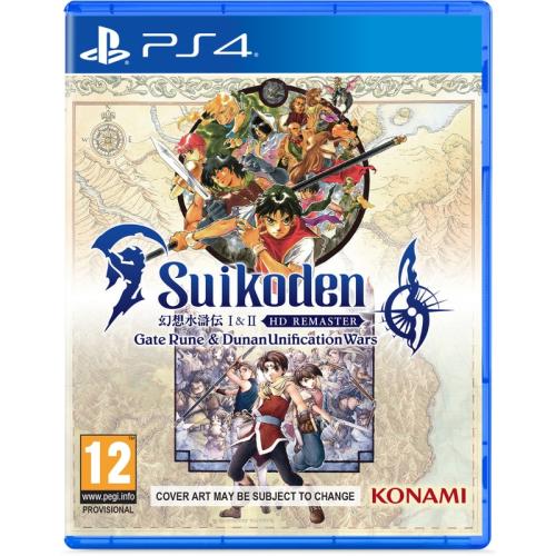 Suikoden I II HD Remaster Gate Rune and Dunan Unification Wars - PS4