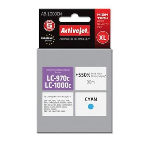 Activejet Ink For Brother Lc1000/lc970c