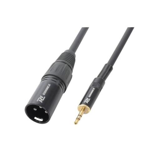 Power Dynamics Cable Xlr Male-3.5 Stereo 0,5m