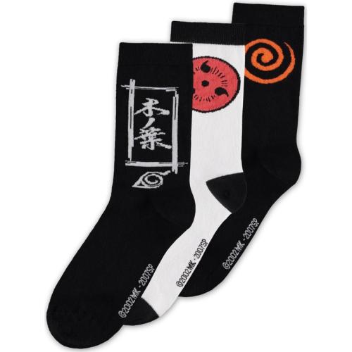 Κάλτσες Difuzed Naruto Shippuden (3-Pack) 39-42