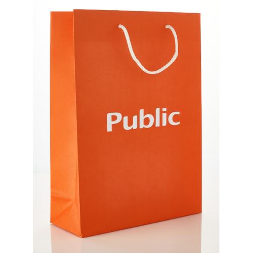 Public Χάρτινη Τσάντα Μικρή-Μεσαία 25x10x35 cm