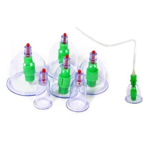 Συσκευή Θεραπευτικής Αγωγής Με Βεντούζες 6 Τμχ – Body Puller/ Vacuum Cupping Set Sunction Therapy