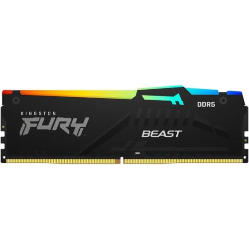 Μνήμη Ram Kingston Fury Beast RGB EXPO KF560C36BBEA-8 DDR5 8GB 6000MHz για Desktop