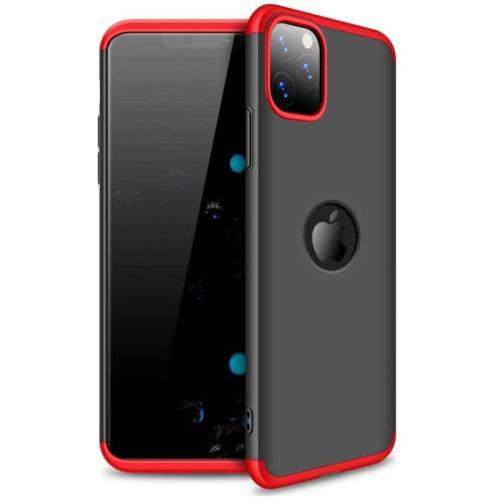 Θήκη Apple iPhone 11 Pro Max - GΚΚ 360 Full Body Protection - Μαύρο/Κόκκινο