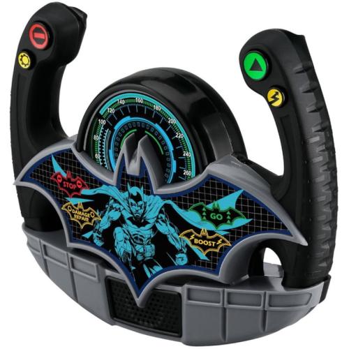 Παιχνίδι Ρόλων Ekids Batman Batmobile Toy Steering Wheel Φουτουριστικό Τιμόνι Batmobile Για Παιδιά Με Ενσωματωμένα Sound Effects (bm-157) (μαύρο/γκρι)