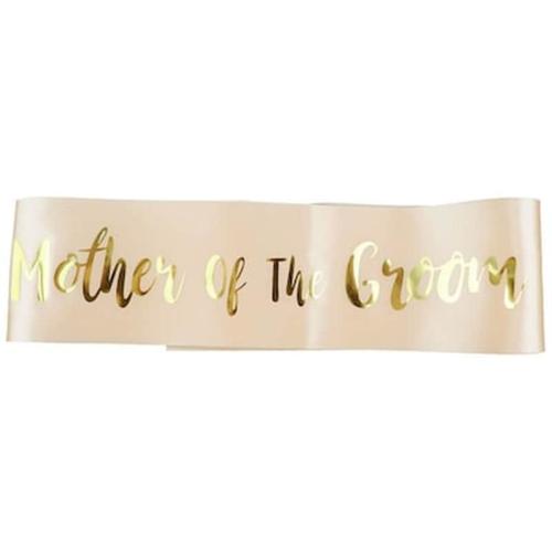 Mother Of The Groom - Υφασμάτινη Κορδέλα Για Bachelorette Party