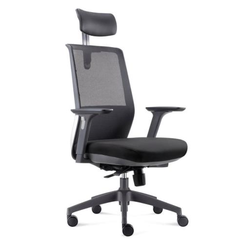 Εργονομική Καρέκλα Γραφείου Workpro - Μαύρο
