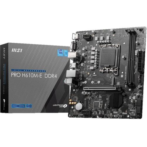 Μητρική Κάρτα Msi Pro H610m-e Micro ATX με Intel 1700 Socket