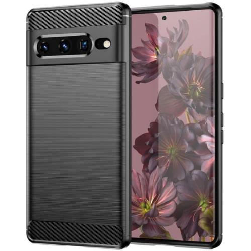 Θήκη Huawei Nova 10 SE Techsuit Carbon Silicone - Black