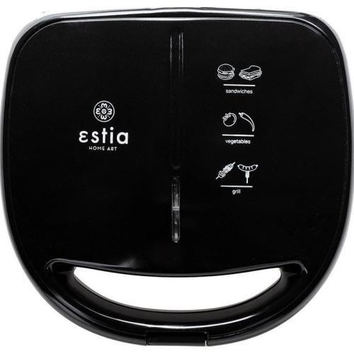 Τοστιέρα ESTIA 06-10041 850 W Μαύρο