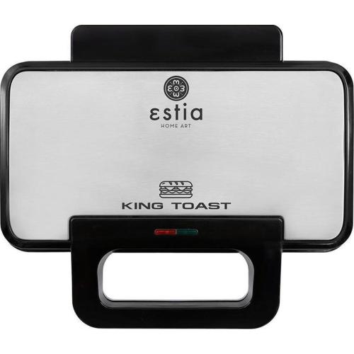 Τοστιέρα ESTIA 06-12359 900 W Μαύρο