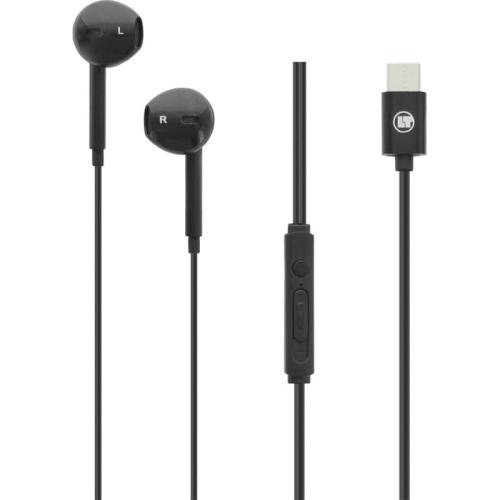 Ακουστικά Handsfree Lamtech LAM020946 USB-C - Μαύρο