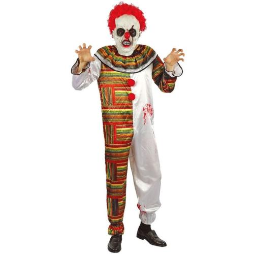Στολή Ανδρική Carnavalista Creepy Clown 232108 - One Size