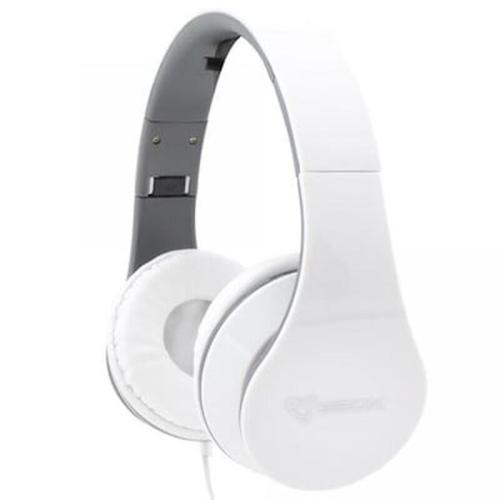Sbox Headset With Mic White Hs-501w
