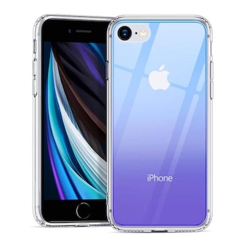 Θήκη Apple iPhone 7/iPhone 8/iPhone Se 2020 - Esr Ice Shield Hybrid Glass - Blue Purple