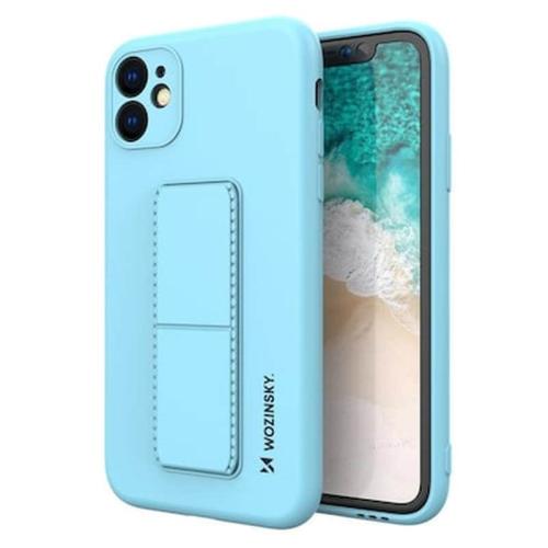 Wozinsky Kickstand Flexible Back Cover Case (iphone 11 Pro) Light-blue