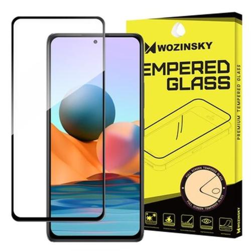 Wozinsky Tempered Glass Case Friendly For Xiaomi Redmi Note 10 Pro Black