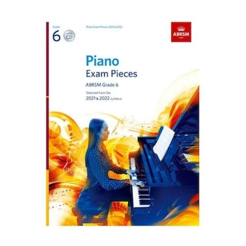Abrsm Piano Exam Pieces 2021 - 2022, Grade 6 With Cd Βιβλίο Για Πιάνο