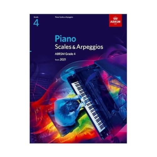 Abrsm Piano Scales - Arpeggios 2021, Grade 4 Βιβλίο Για Πιάνο