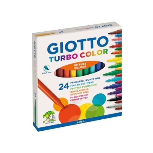 Giotto Μαρκαδόροι Turbo Color 24τεμ