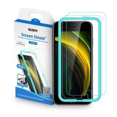 Tempered Glass Iphone 7/8/se 2020 Esr Screen Shield 2-pack Clear Esr 489424010355