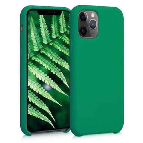 Θήκη Apple iPhone 11 Pro - Kwmobile Soft Flexible Rubber Protective Cover - Emerald Green