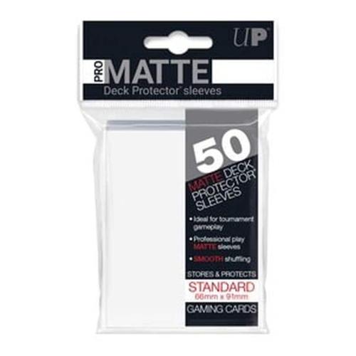 Ultra Pro - Pro Matte White Sleeves 50 Pack
