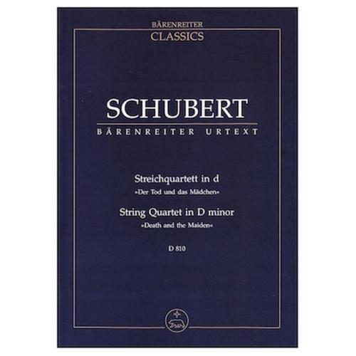 Βιβλίο Για Σύνολα Barenreiter Schubert - String Quartet In D Minor D810 [pocket Score]