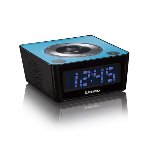 Lenco LEN-CR16 - Ρολόι - Ξυπνητήρι - Ραδιόφωνο - Μπλε