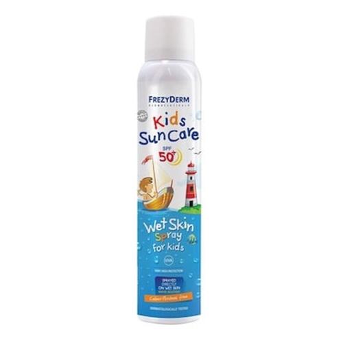 Παιδικό Αντηλιακό Σπρέι Frezyderm Kids Sun Care Wet Skin Spray SPF50+, 200ml