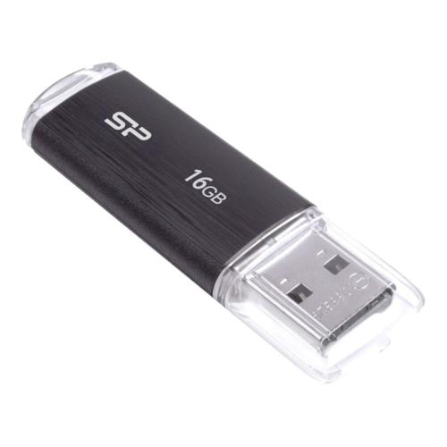 Silicon Power 16 GB - USB 3.0 - Μαύρο